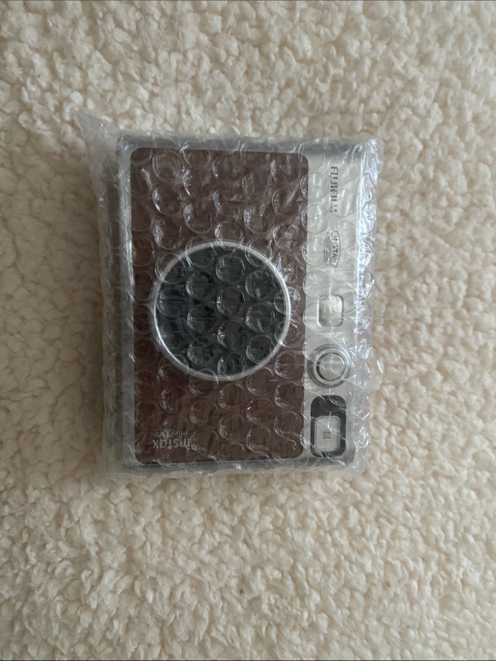 Fujifilm instax mini EVO Brown Retro Instant Camera with Brown Case - Picture 3 of 10